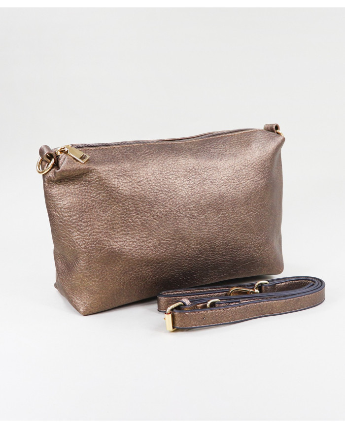 Damas Bronce caso con bolso interior