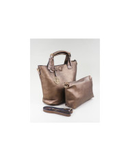 Ladies Bronze Case with Handbag Interior