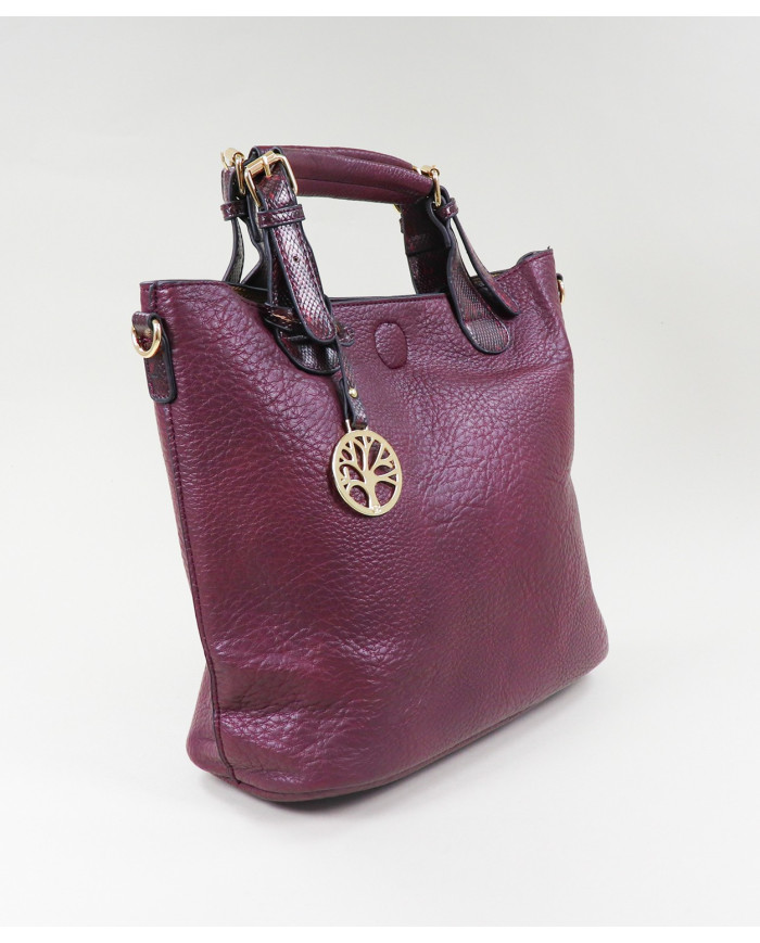 Mala Bordô de Senhora com Bolsa Interior