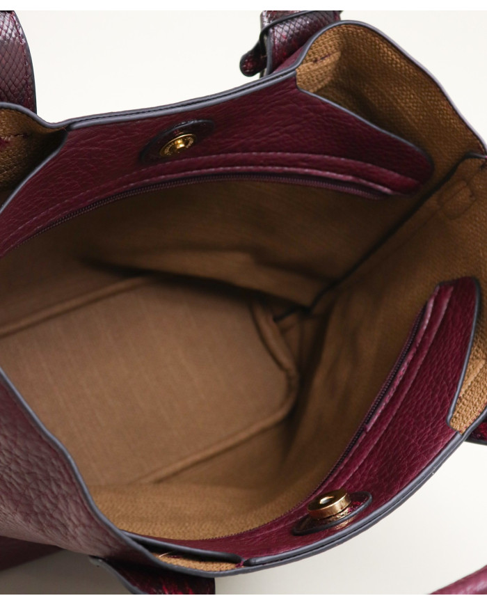 Bolsa de mariposa de la señora con bolsa interior