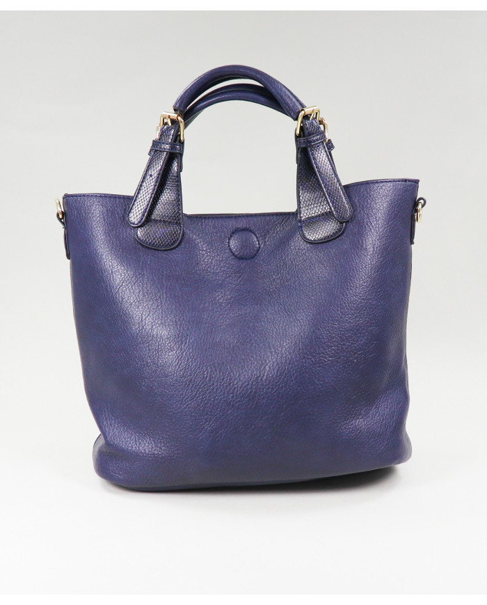 Lady's Blue Bag with Inner Bag