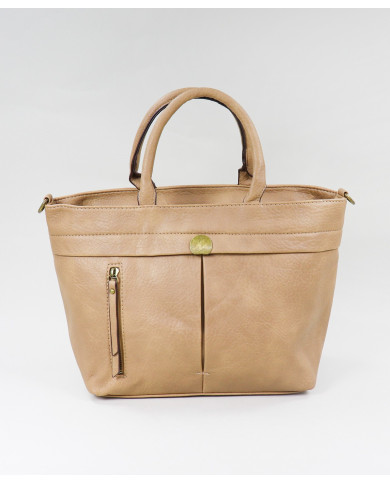 Taupe Hand Bag for Women