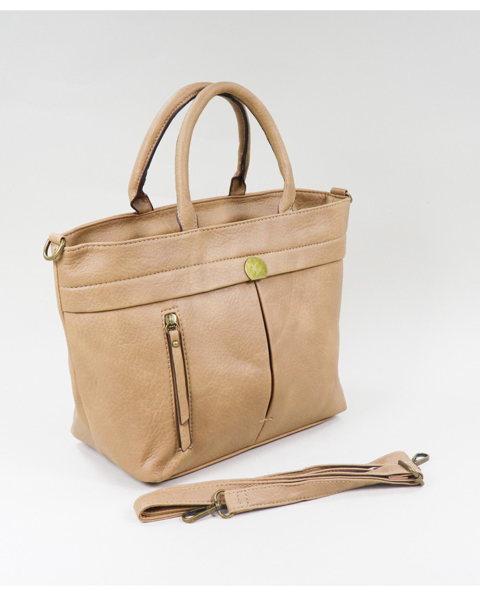 Mala de Mão Taupe para Mulher