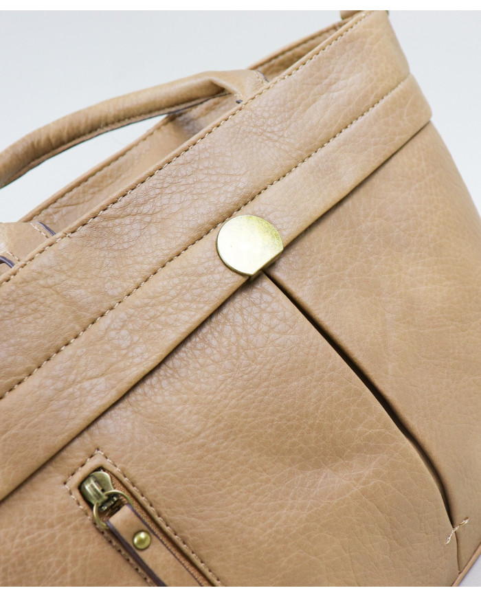 Taupe Hand Bag for Women