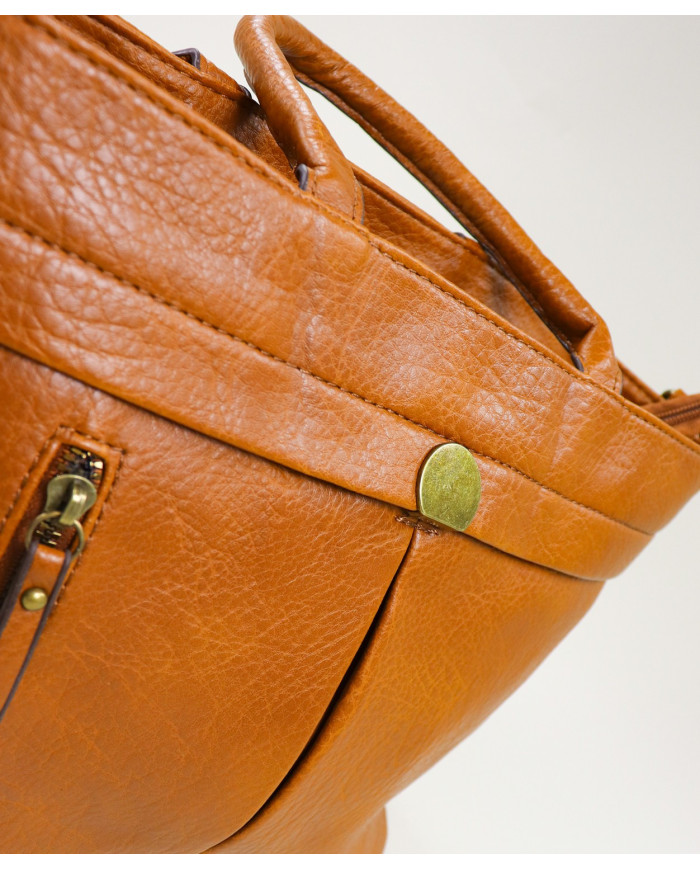 Bolsa de mano de camello para mujeres