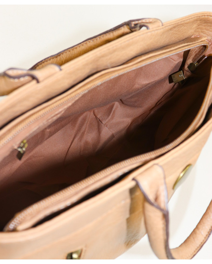 Taupe Hand Bag for Women