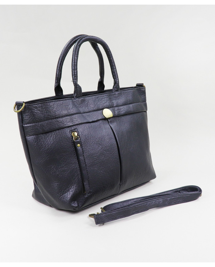 Bolsa de mano negra para mujeres