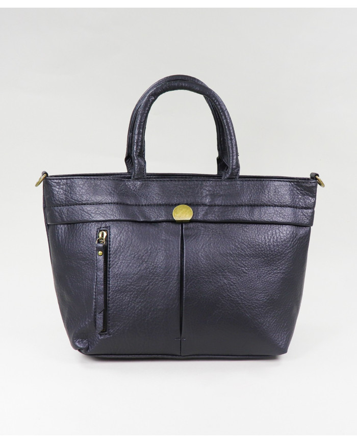 Bolsa de mano negra para mujeres