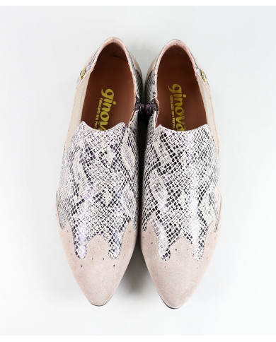 Señora Ginova Buttons de Ponta Bicuda con Standard