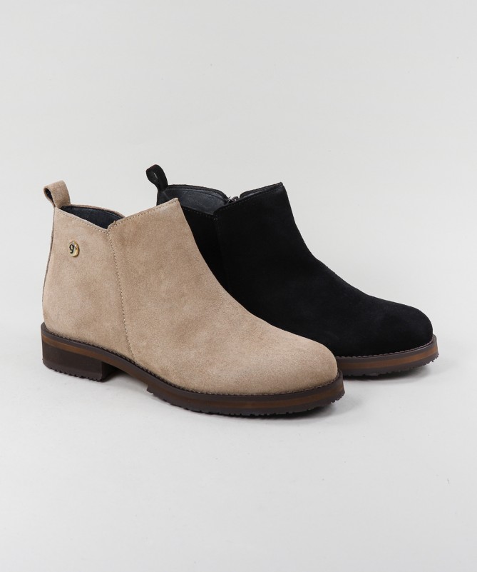 Botas de Senhora Ginova com Fecho