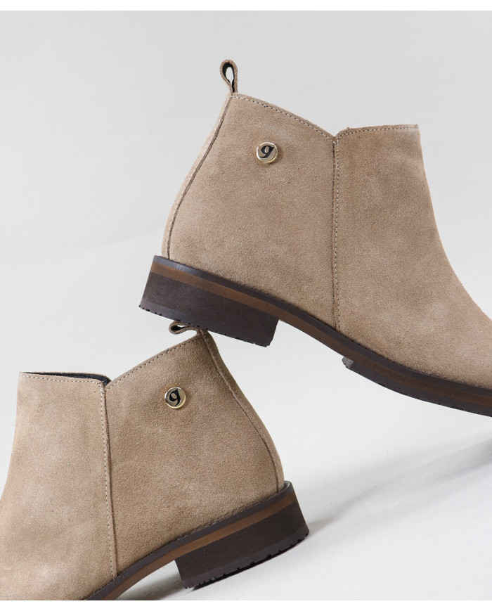 Taupe Boots by Mrs. Ginova