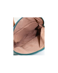 Damas Mochila verde con bolsillo frontal