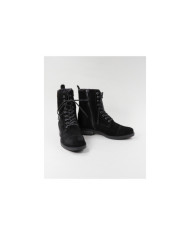 Botas Pretas de Senhora Ginova com Interior em Tecido