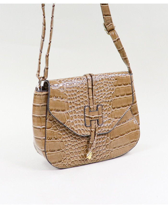 Mala Taupe Tiracolo for Lady