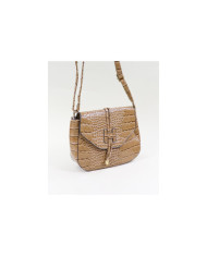 Mala Taupe Tiracolo para Senhora