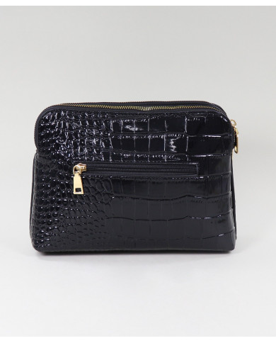 Mala Preta Tiracolo de Senhora