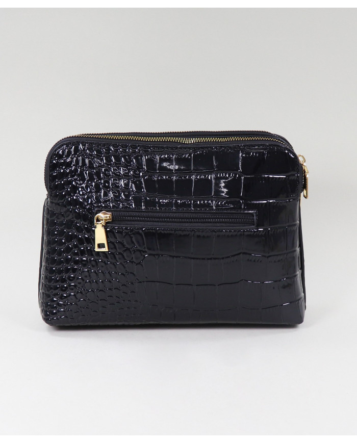 Lady's Black Stripe Bag