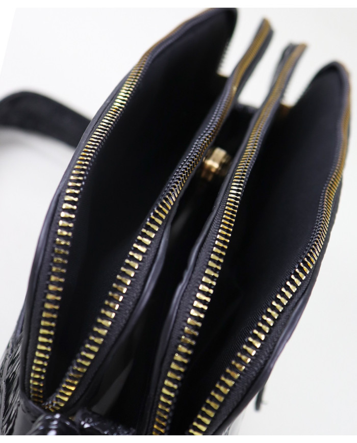 Mala Preta Tiracolo de Senhora