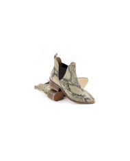 Women's Boots Medium Tacon Cobra with Elastic Ginova