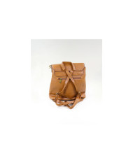 Mochila Camel de Senhora com Pormenor Metálico
