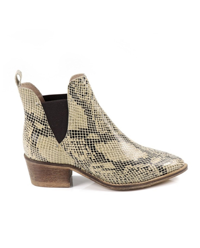 Botas de Mulher Cobra de Tacão Médio com Elástico Ginova