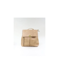 Mochila Taupe de Senhora com Pormenor Metálico