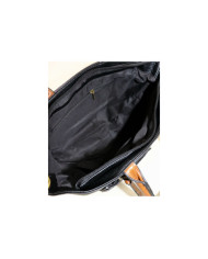 Caso negro de damas con bolsillo frontal