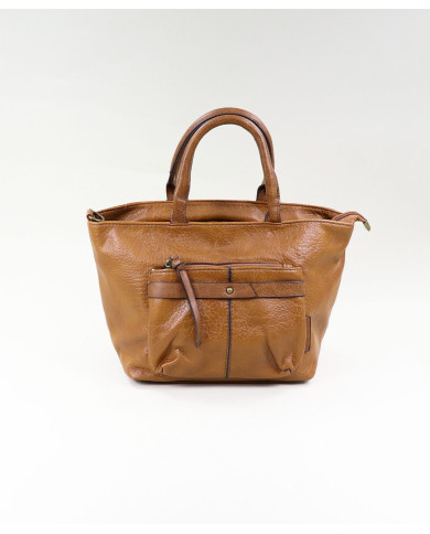 Lady Camel Mala con bolsillo frontal