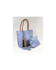Blue Lady Bag with Berloques