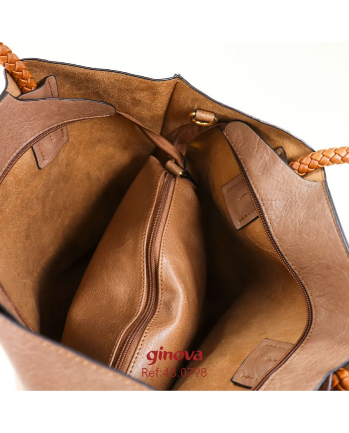 Lady Taupe Mala con Berloques