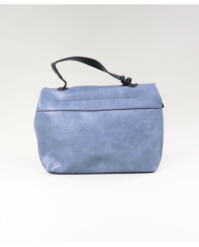 Mala Azul de Senhora com Franjas