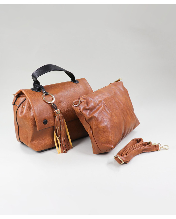 Lady Camel Bag with Oranges