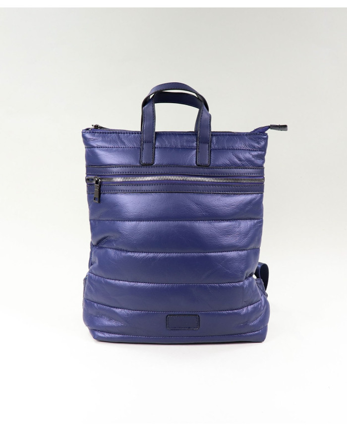 Mochila Azul Almofadada de Senhora