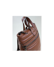 Mochila Castanha Almofadada de Senhora