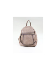 Damas Taupe mochila con apertura principal