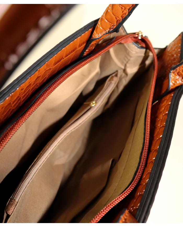 Camel Hand Bag for Lady