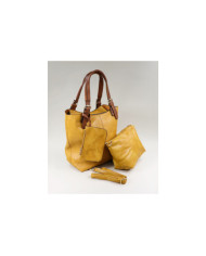 Yellow Lady Bag with Bag