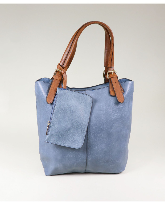 Blue Lady Bag with Bag