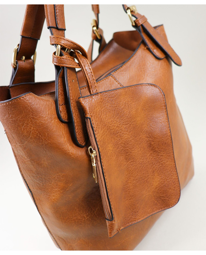 Lady Camel Bag with Bag