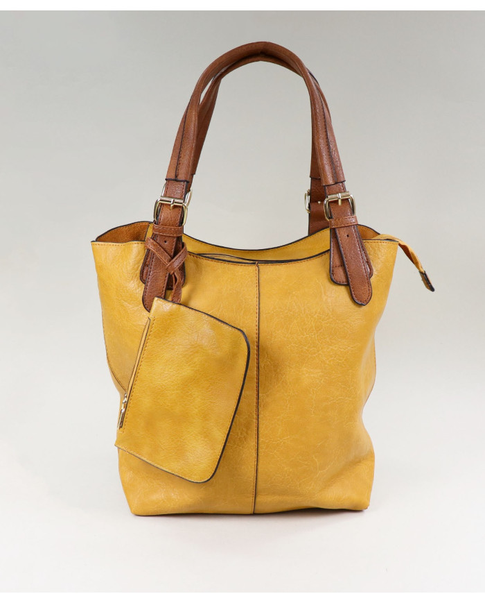 Yellow Lady Bag with Bag