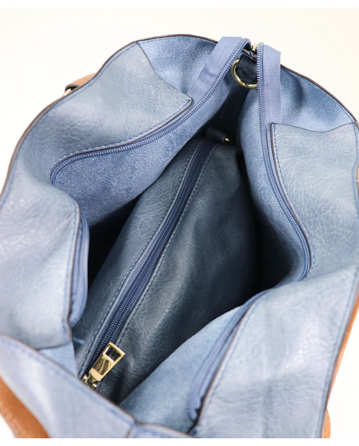 Blue Lady Bag with Bag