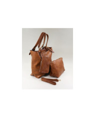 Mala Camel de Senhora com Bolsa