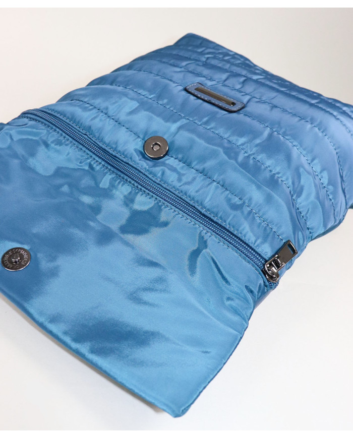 Lady Blue Backpack con Almofada Texture