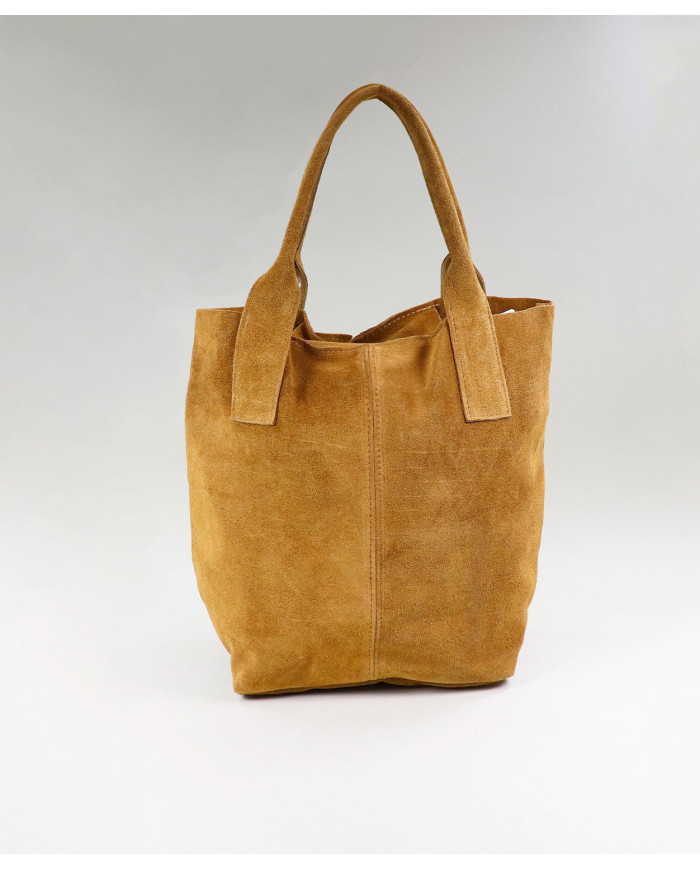 Mala en cáscara de piel para la señora