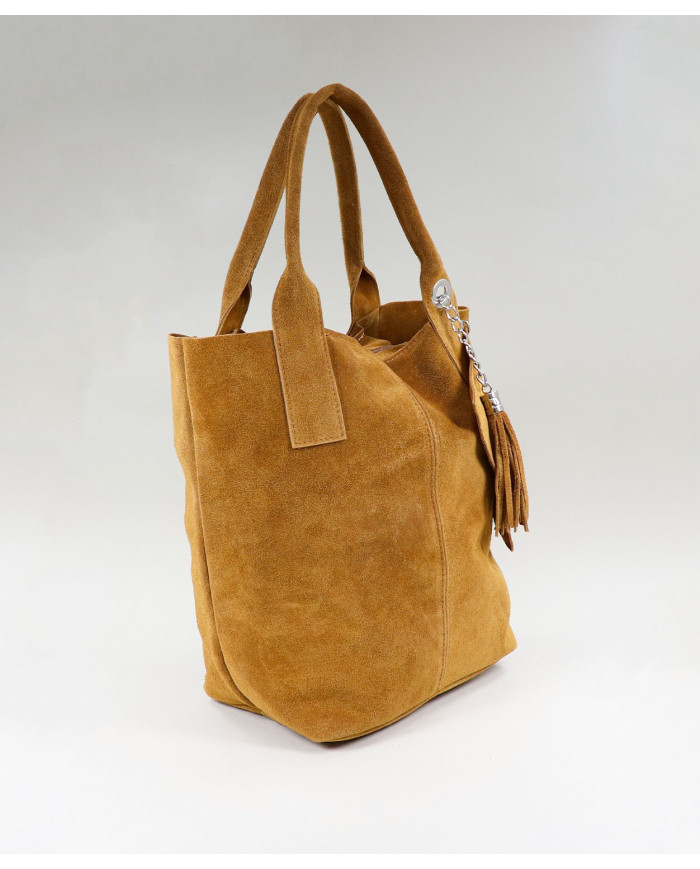 Mala in Skin Camel for Lady