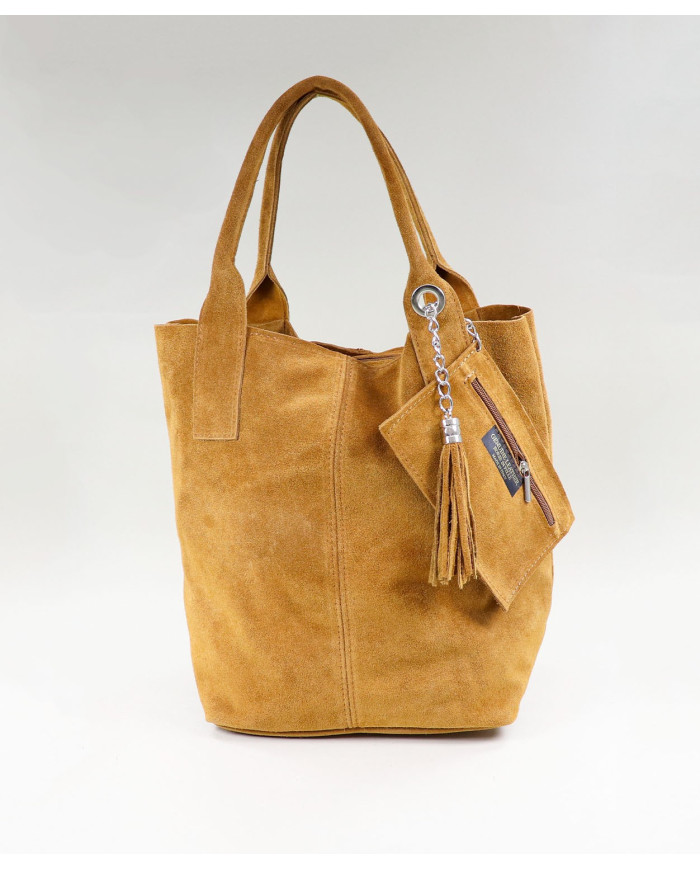 Mala in Skin Camel for Lady