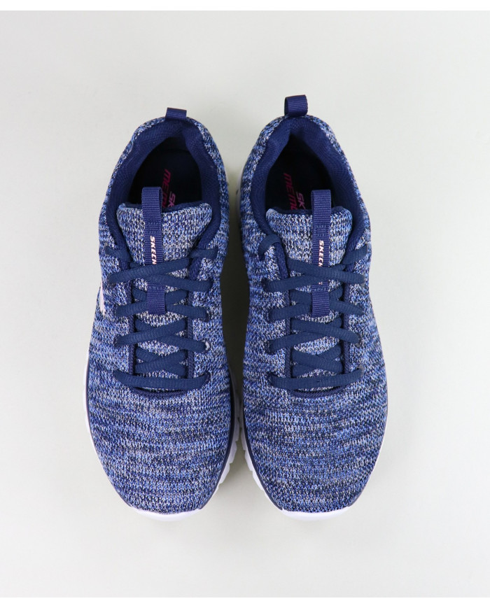 Twisted Fortune Men's Blue Skechers