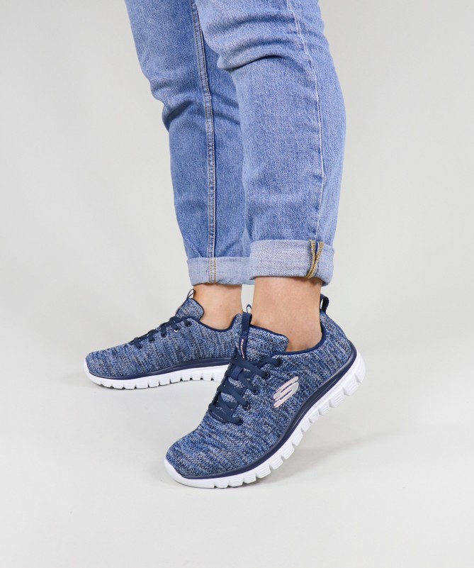 Sapatilhas Skechers de Senhora Twisted Fortune