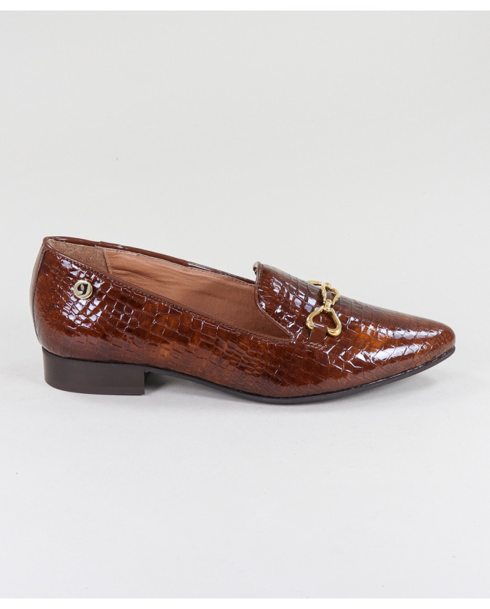 Lady Ginova Shoes with Golden Applique