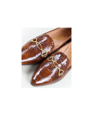 Lady Ginova Shoes with Golden Applique